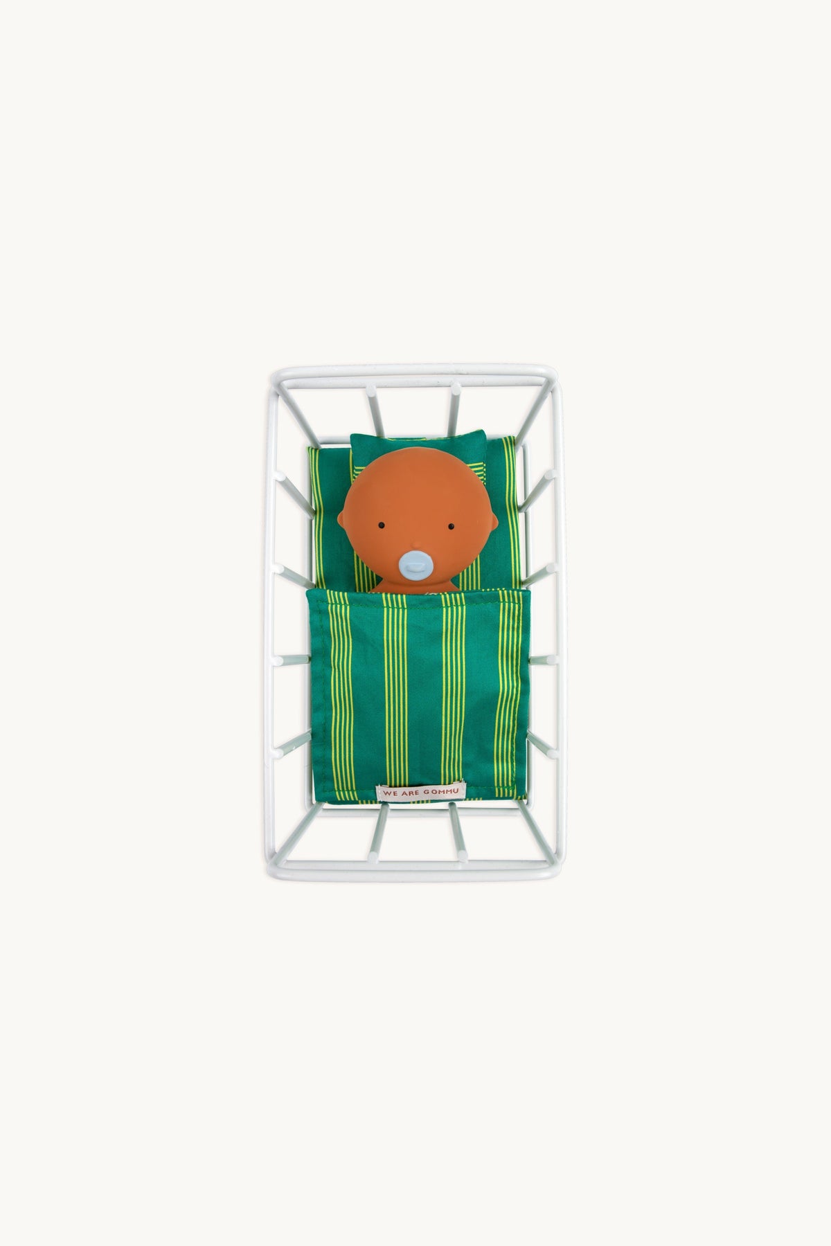 GOMMU POCKET STRIPED CRIB
