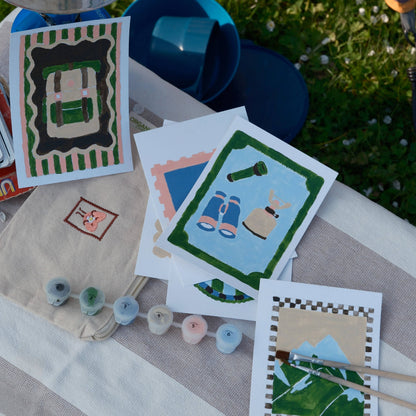 Paint by Numbers Mountain Set