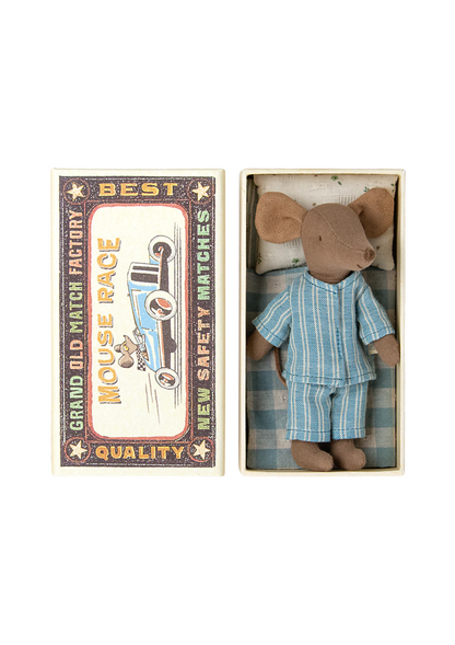 Big brother mouse in matchbox