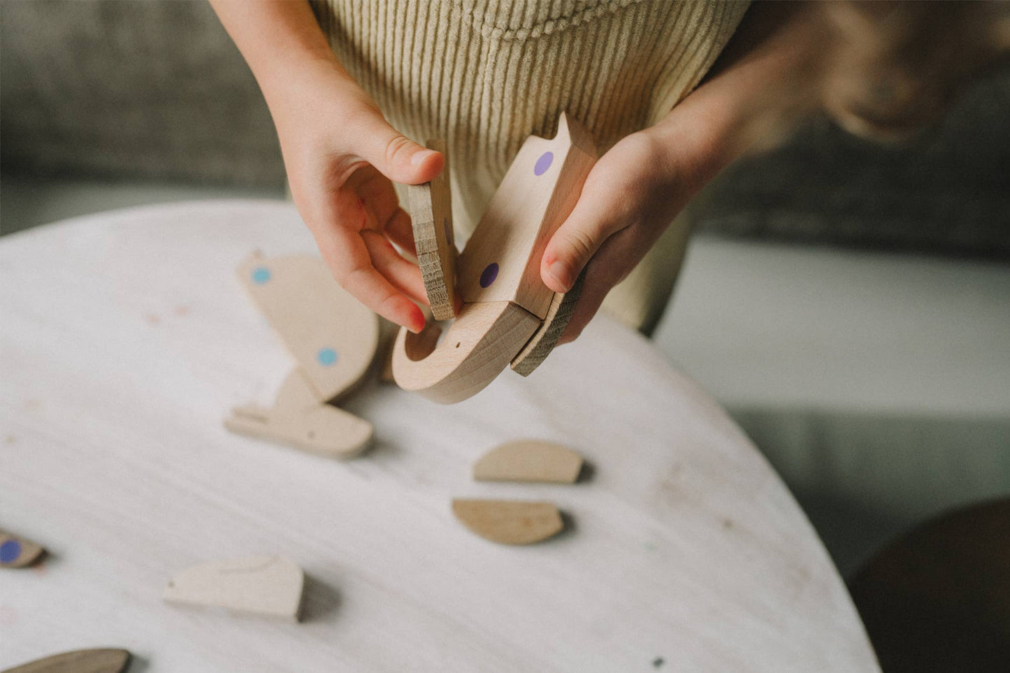 Wooden Magnetic Elephant Gift Toy