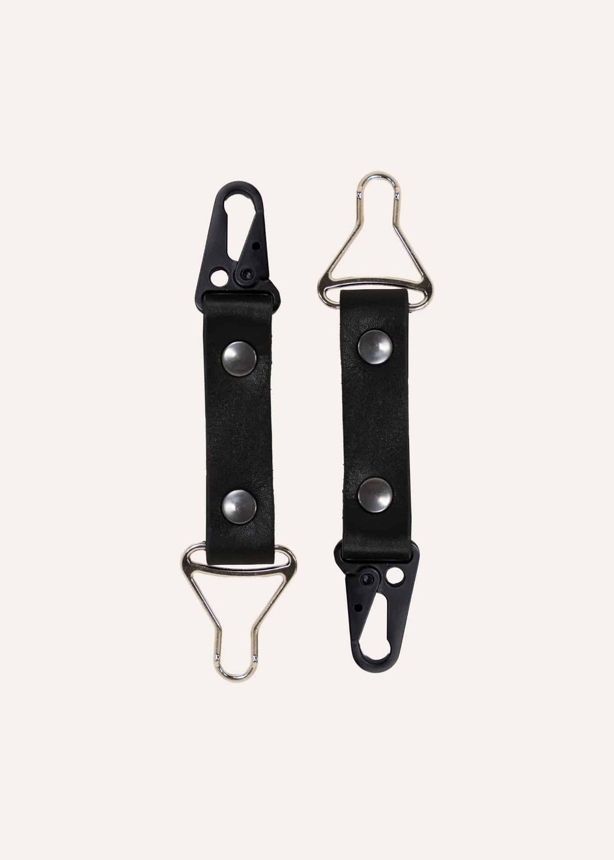 Leather bag holder