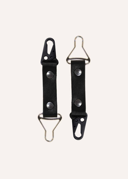 Leather bag holder