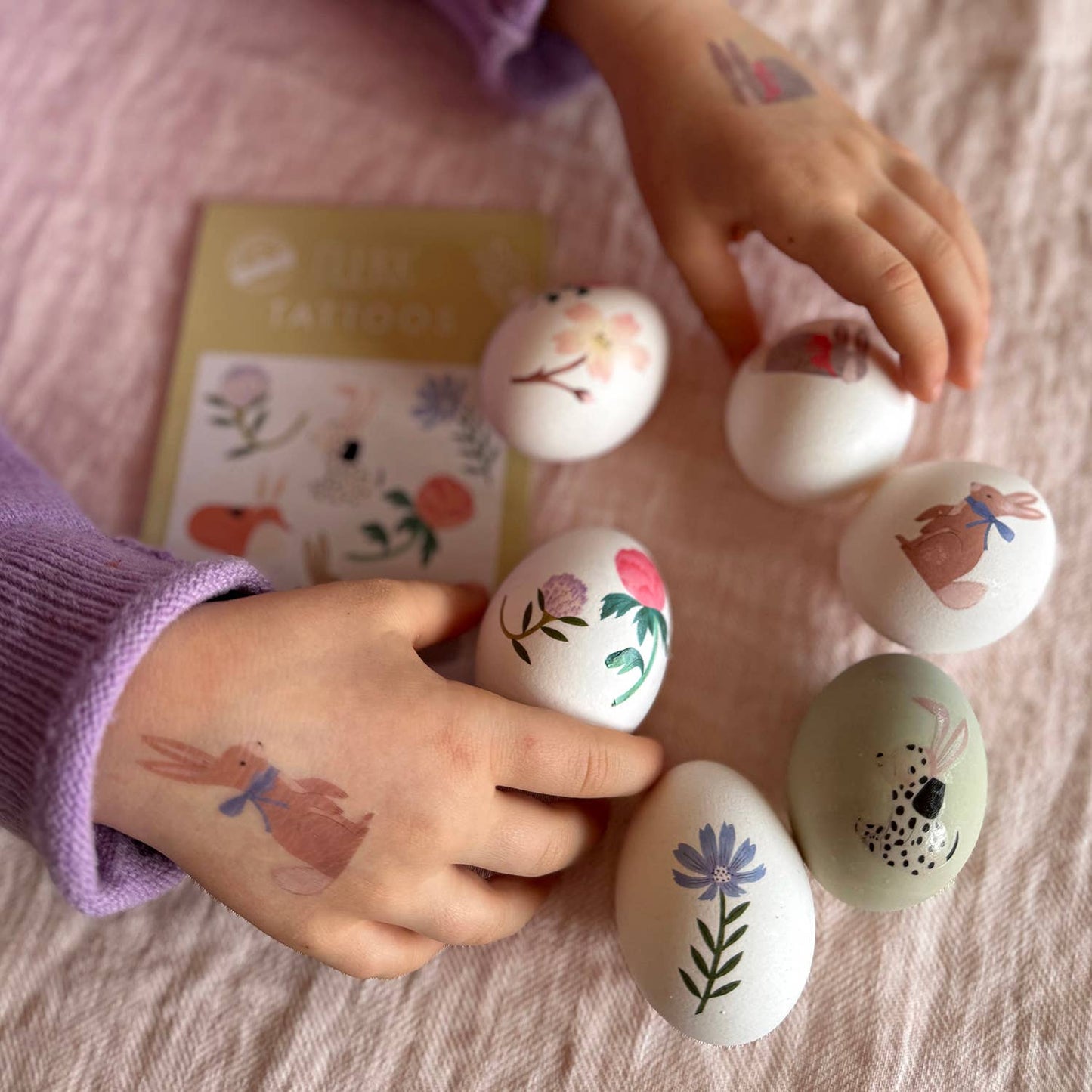 Children's tattoos "Easter"
