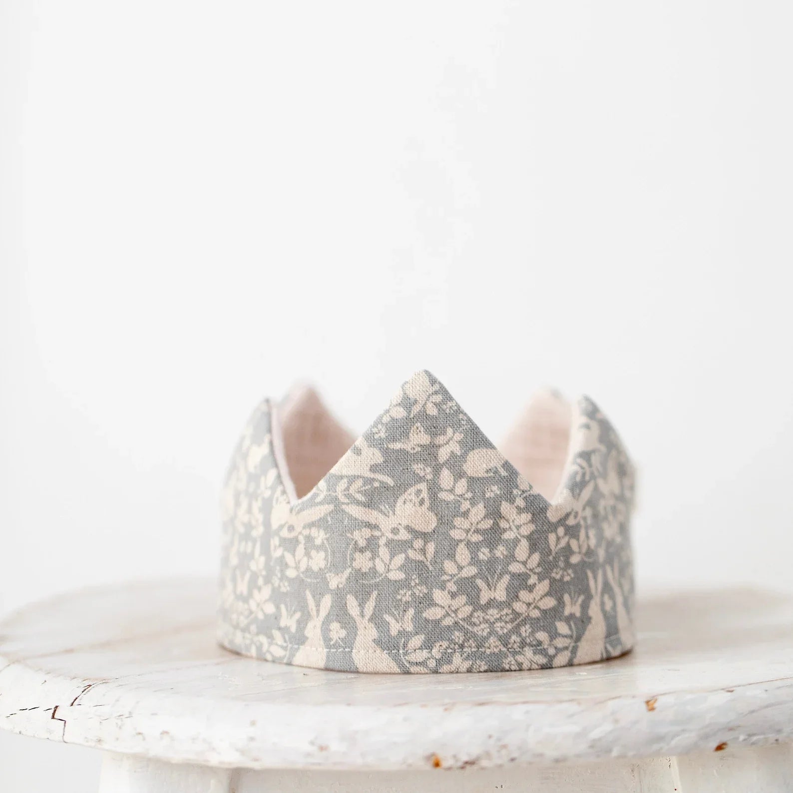 Reversible Fabric Crown - Forest