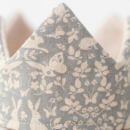 Reversible Fabric Crown - Forest
