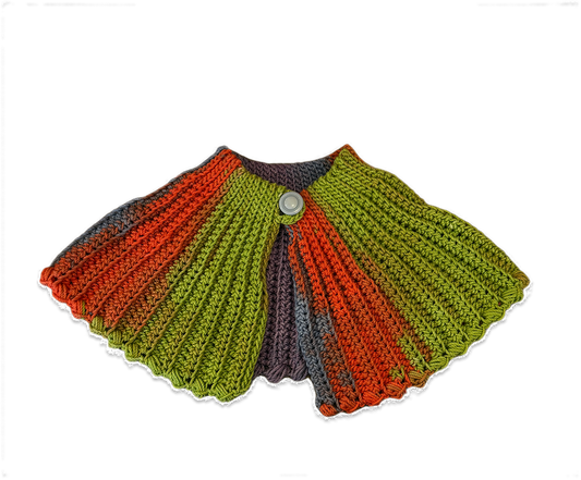 Colorful Button Collar