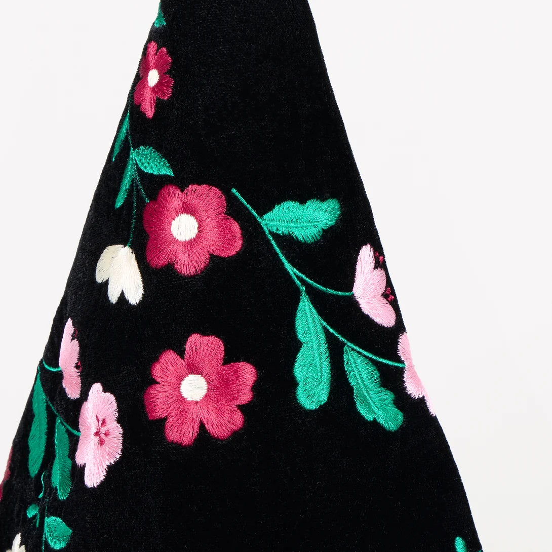Embroidered Velvet Witch Costume