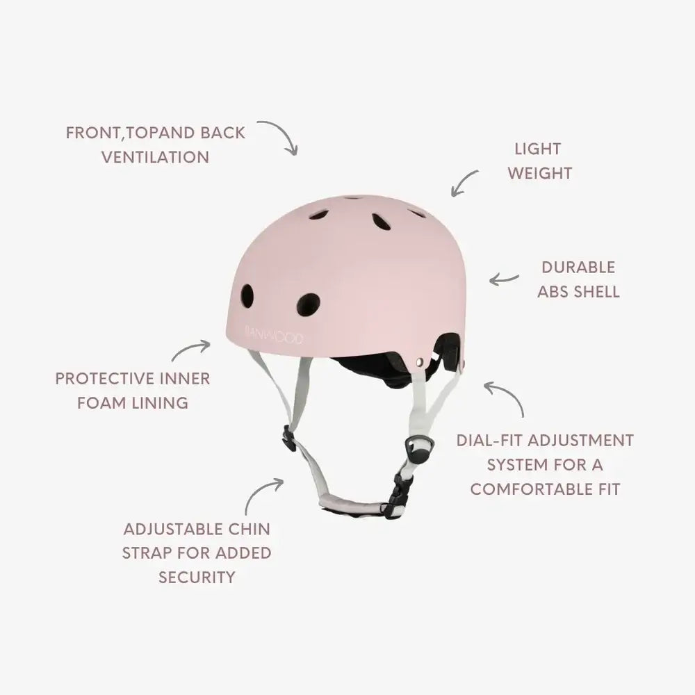 BANWOOD ECO HELMET - FADED PINK