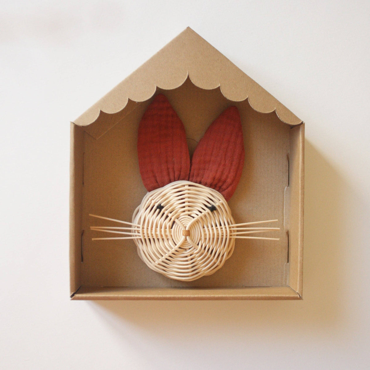 Sage green Rabbit trophy
