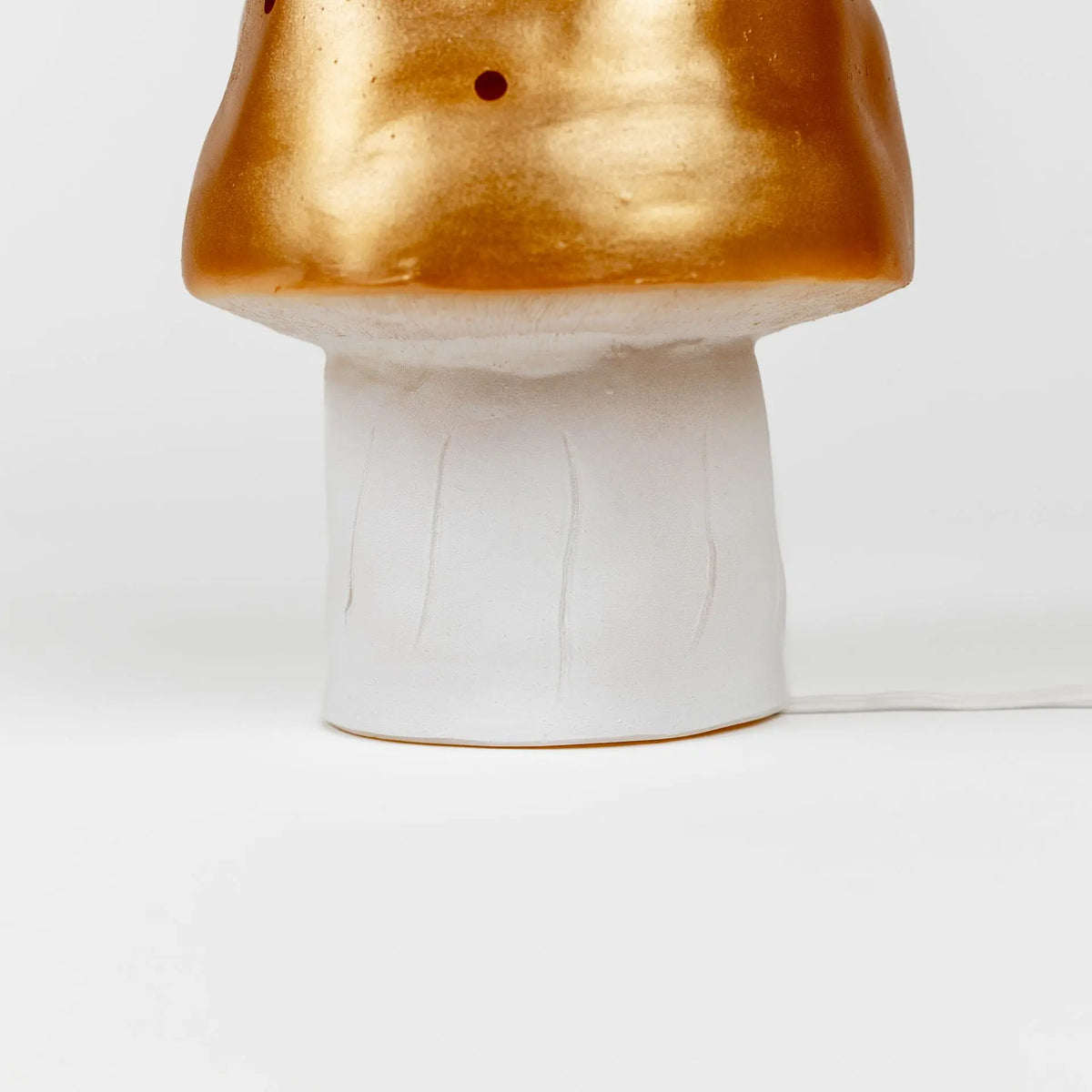 Small Mushroom Night Lamp, Copper