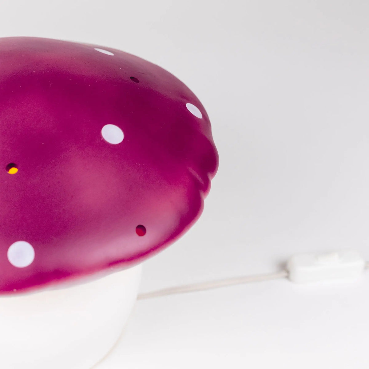 Medium Mushroom Night Lamp, Cuberdon