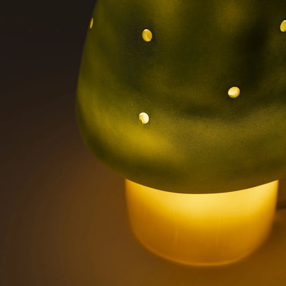 Small Mushroom Night Lamp, Almond