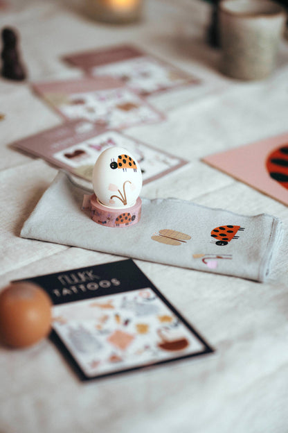 Organic ladybug tattoos