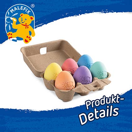 MALEFIX Egg Chalk 6-pack