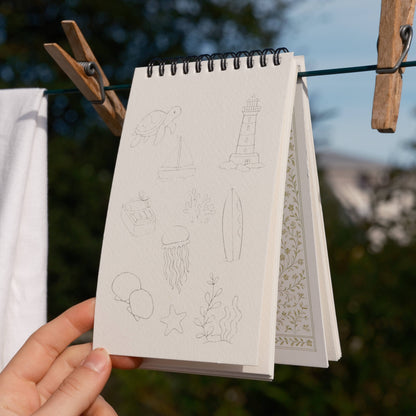 Sketchbook "Little Things" in Watercolor