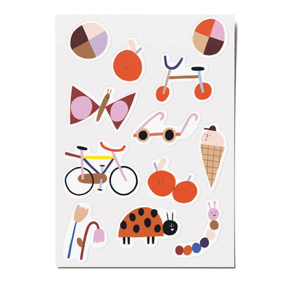 Sticker sheet "Summer" | 3 sheets