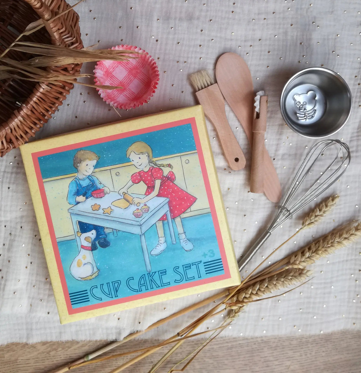 Cup cake baking set