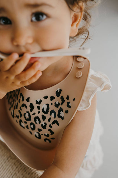 Silicone bib: Foliage