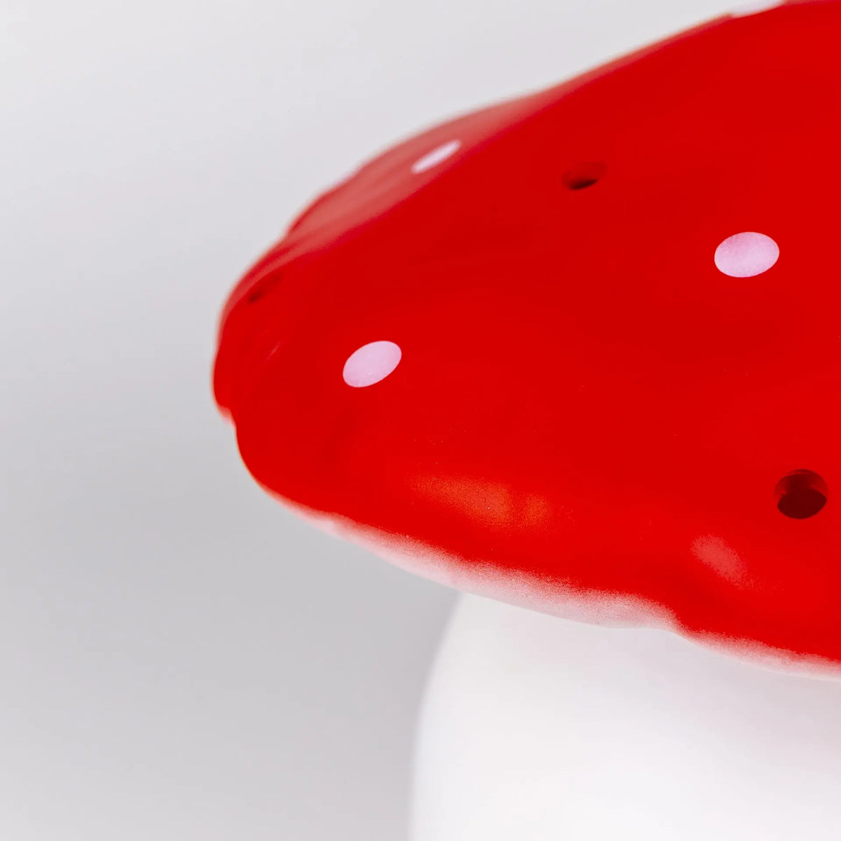Large Mushroom Night Lamp, Red