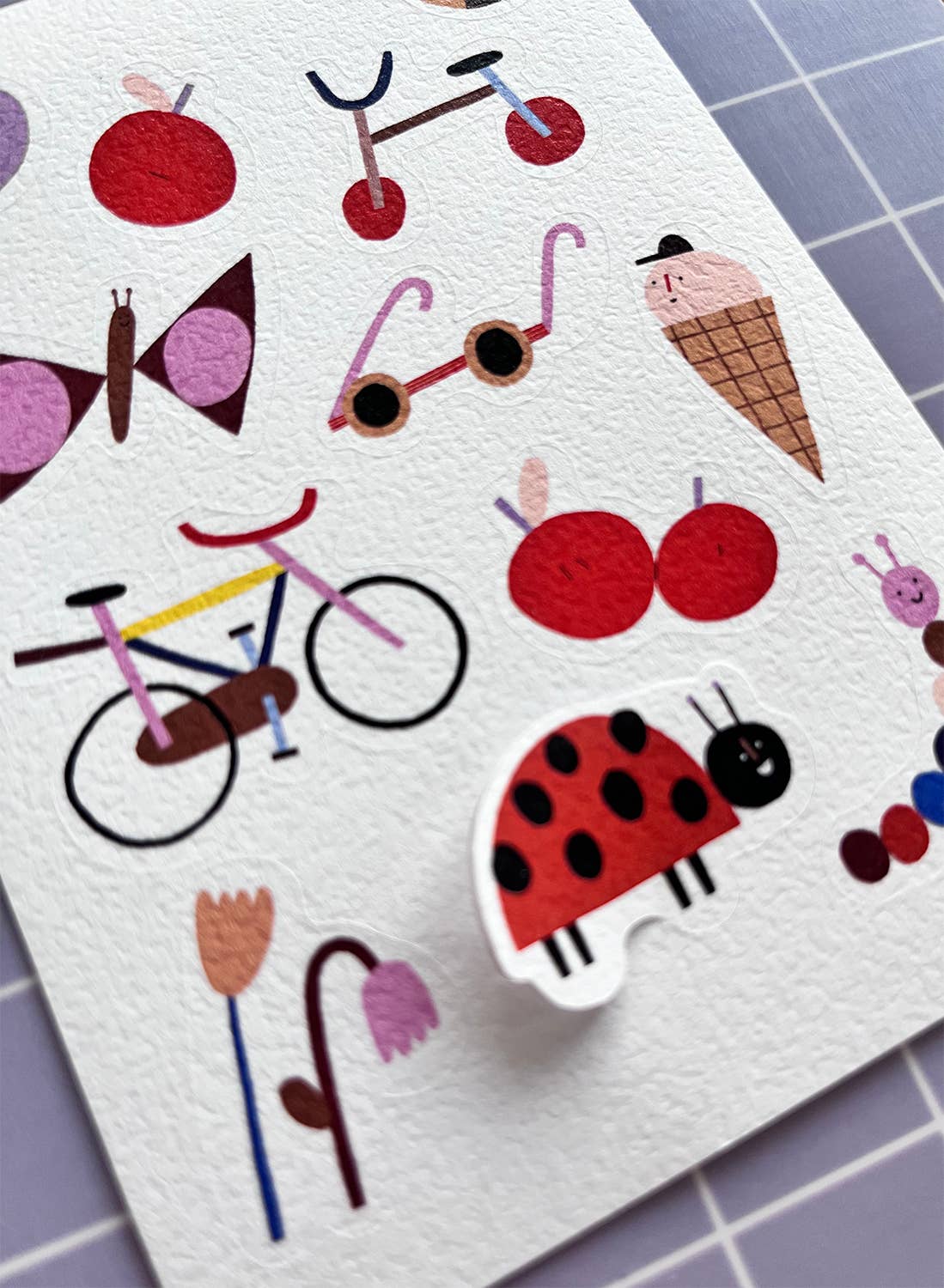 Sticker sheet "Summer" | 3 sheets