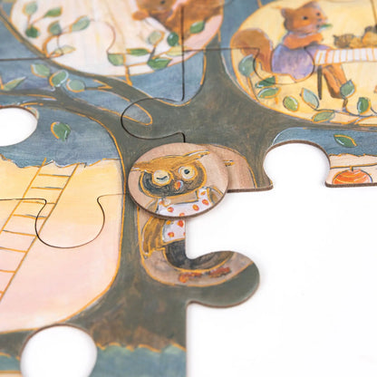 Squirrel Tree Puzzle (24 pieces)