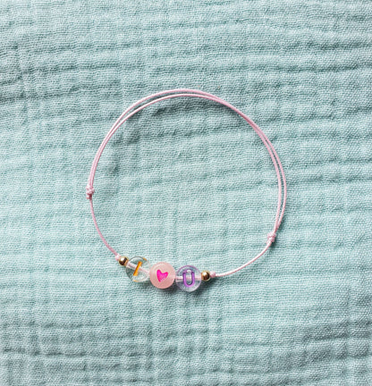 I LOVE YOU bracelet