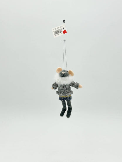 Felt Figurine Christmas Mrs Mousse Fashion Ornament
