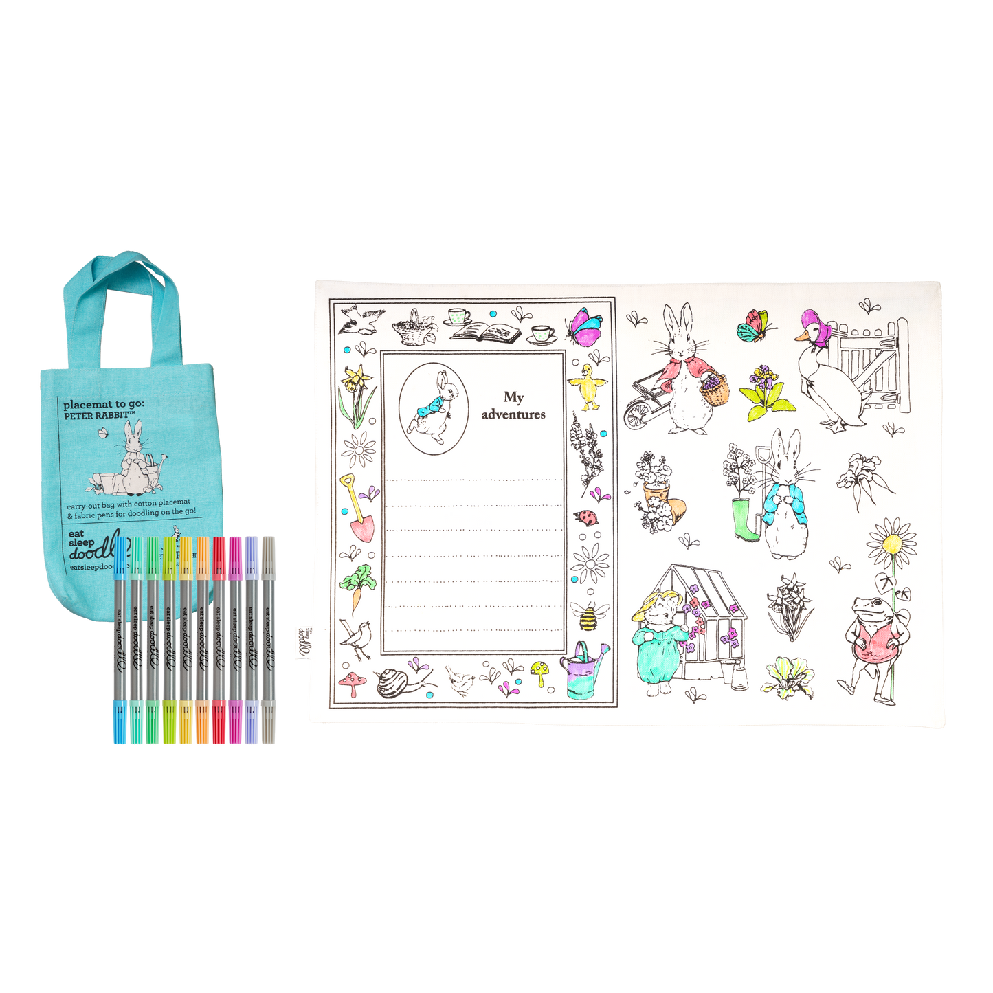 Peter Rabbit™ Placemat to Go