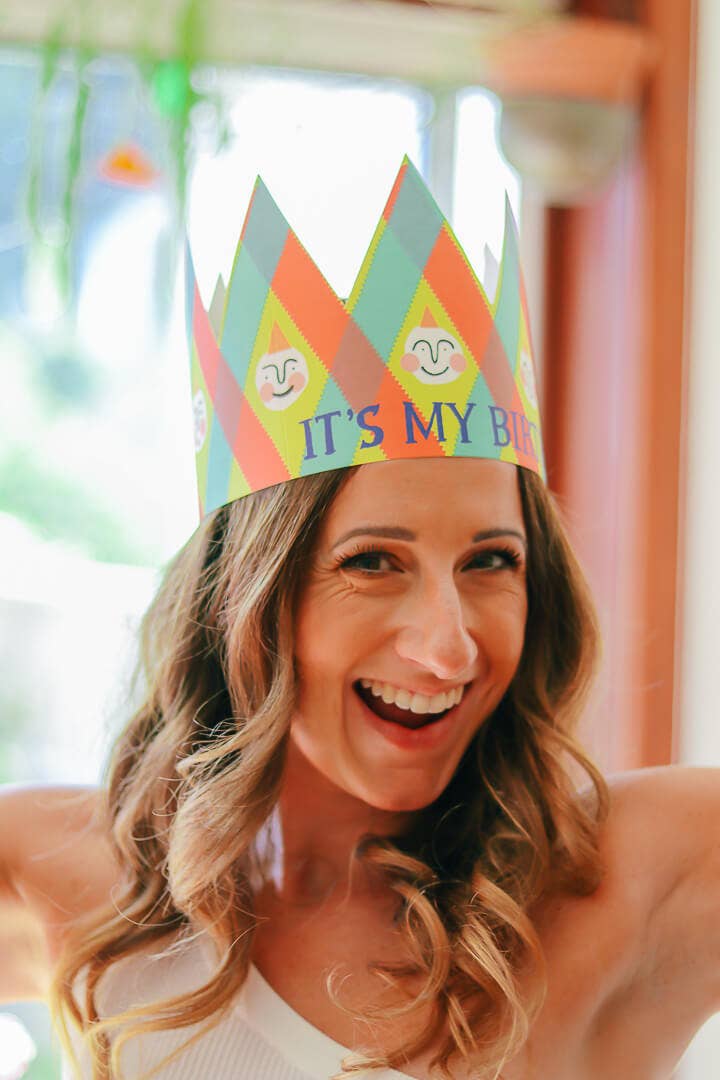 Its My Birthday Party Hat Card