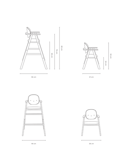 Growing Green evolving chair 3 in 1