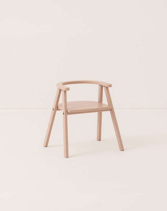 kid's chair Growing Green - blush