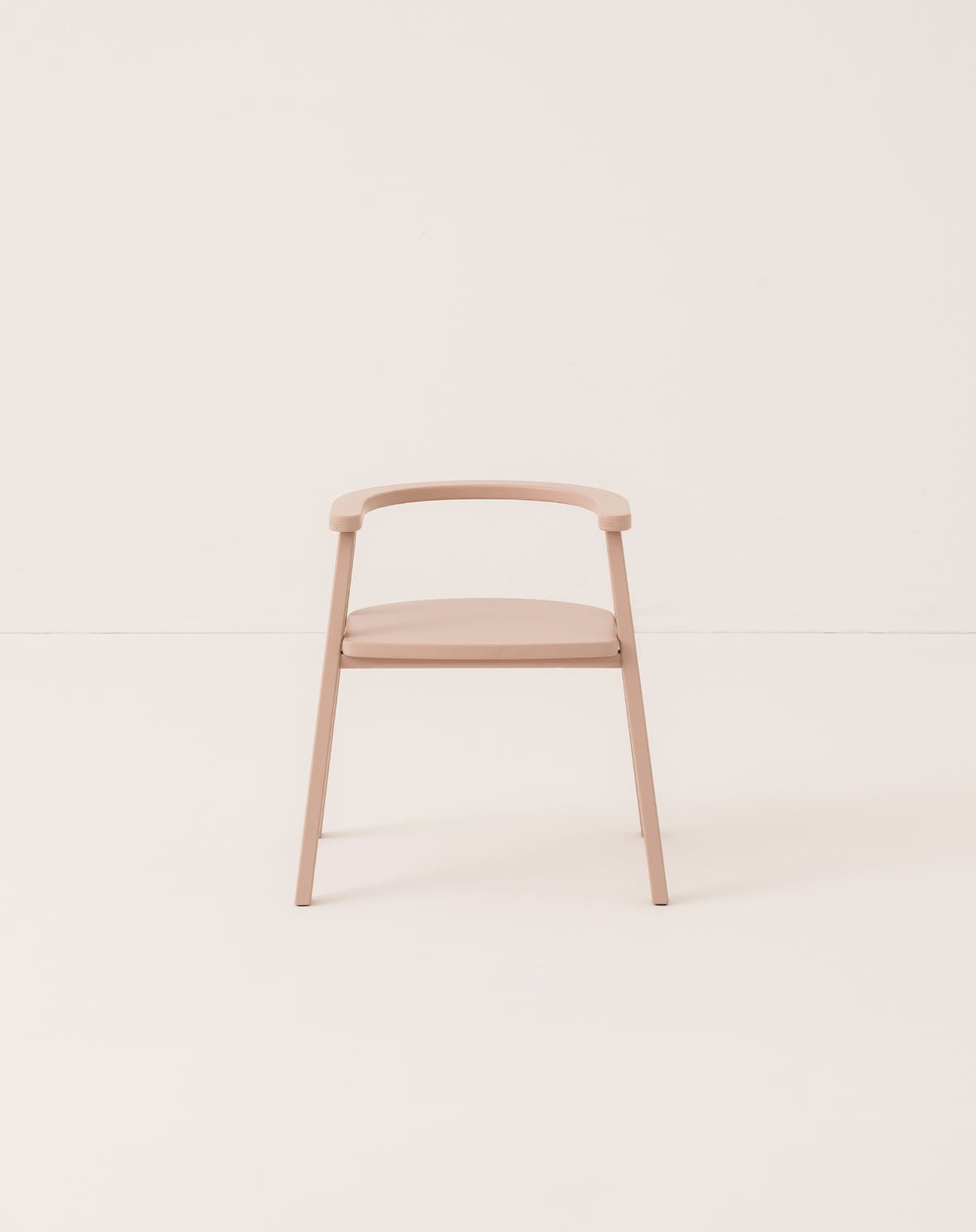 kid's chair Growing Green - blush