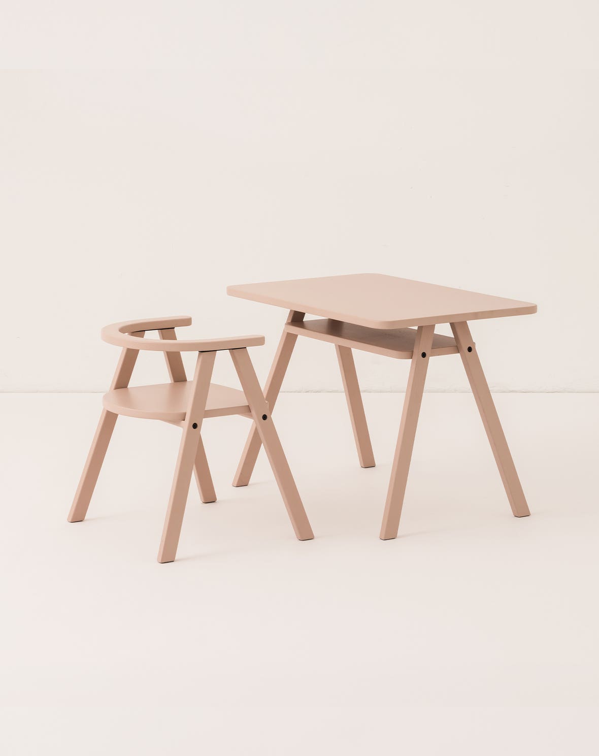 Kid's table Growing Green - Blush