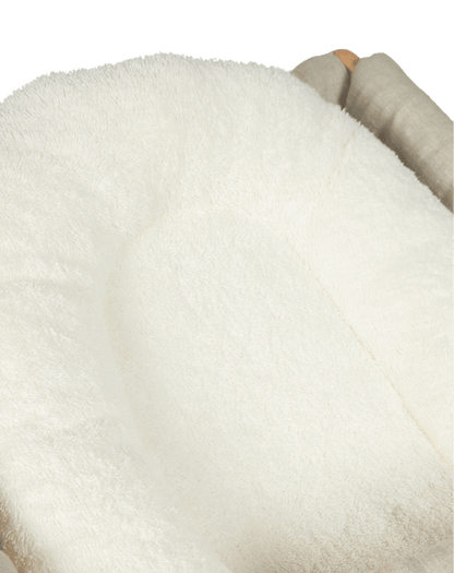 Growing Green new born terry cotton bouncer cushion