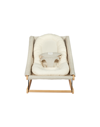 Growing Green new born twill bouncer cushion