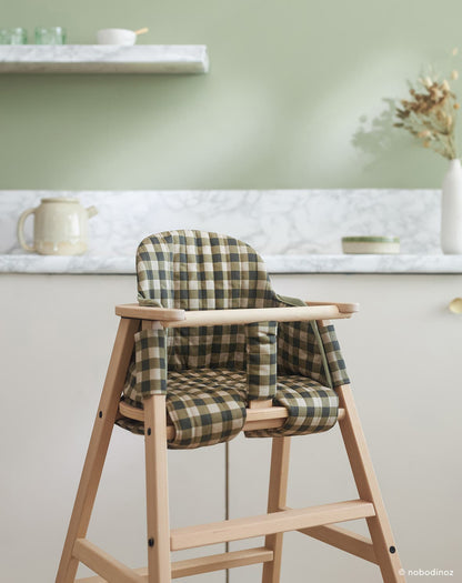 Growing Green high chair cushion