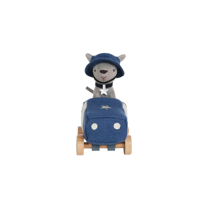 Holdie Dog-Go - Officer - Blue