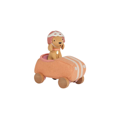 Holdie Dog-Go - Racer Girl - Pink