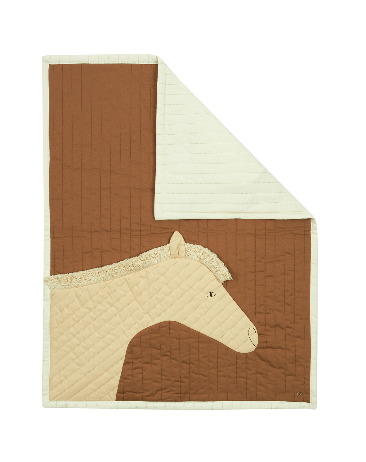 Horse quilted blanket
