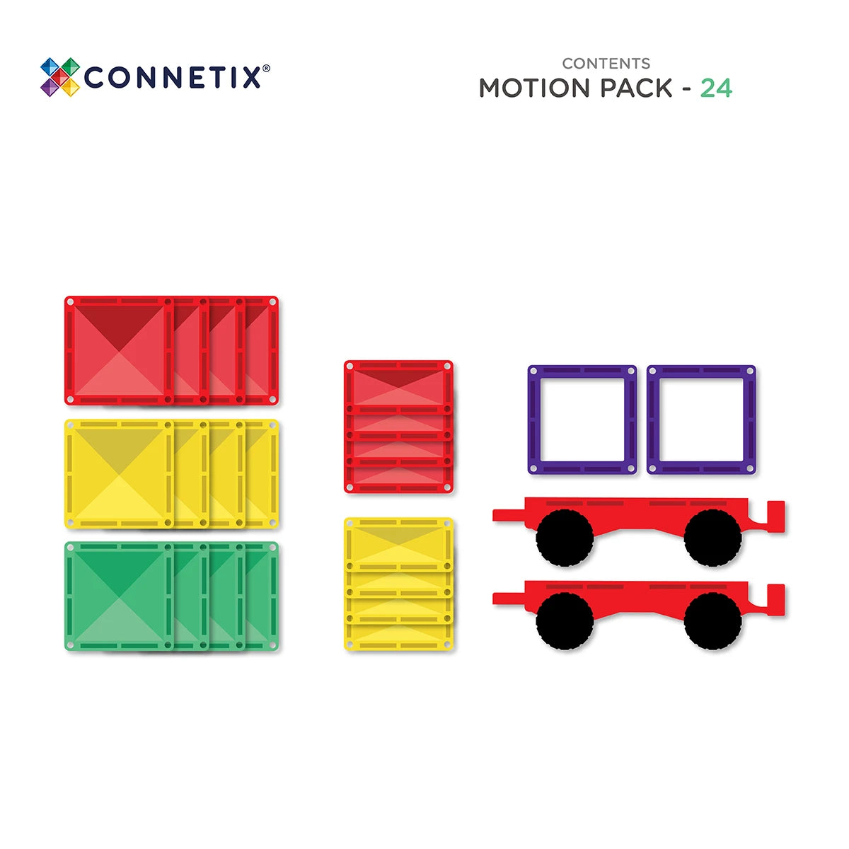 Rainbow Motion Pack 24 pc