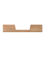 Latitude safety bed barrier - solid oak