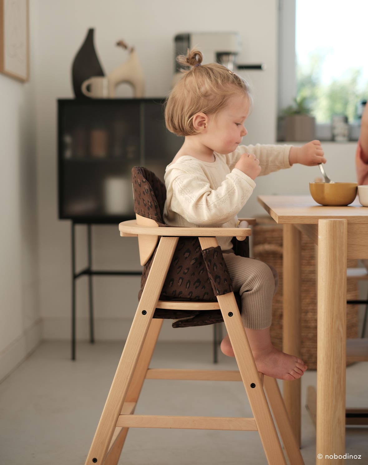 Growing Green high chair cushion