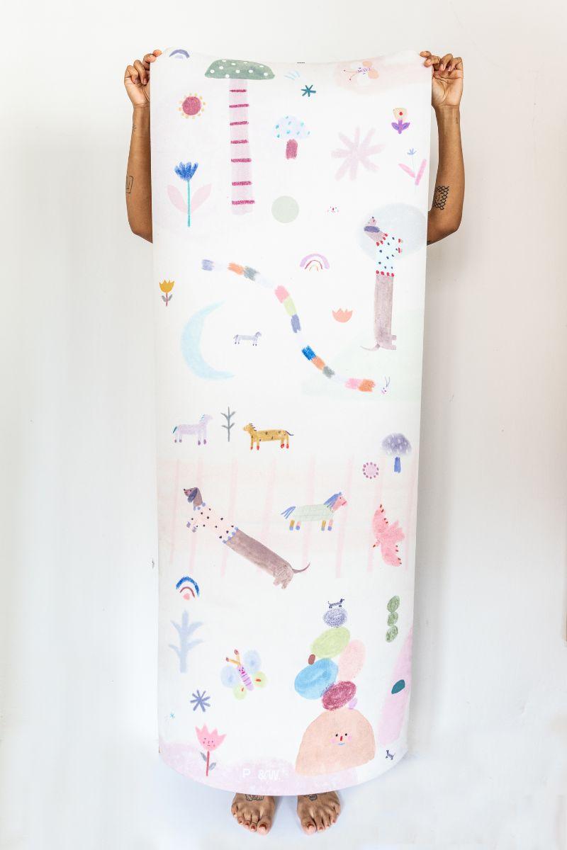 LITTLE YOGI Kids Yoga Mat.