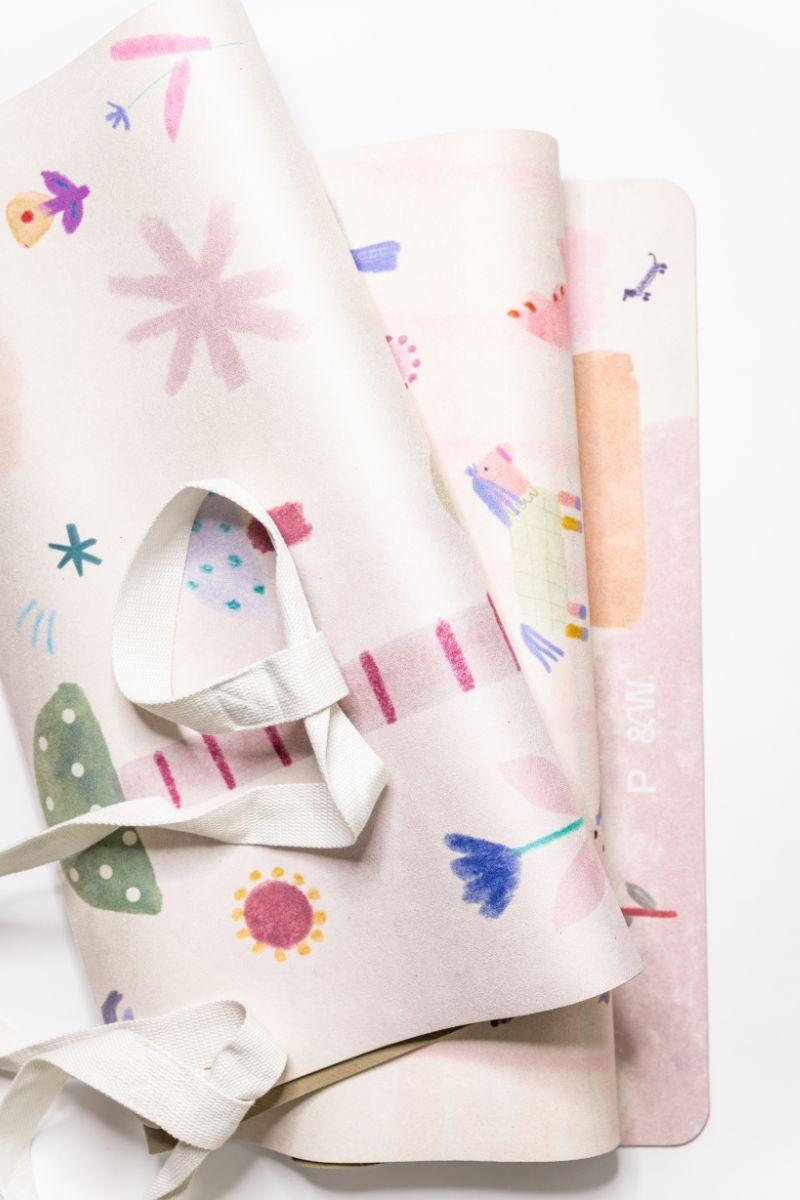 LITTLE YOGI Kids Yoga Mat.