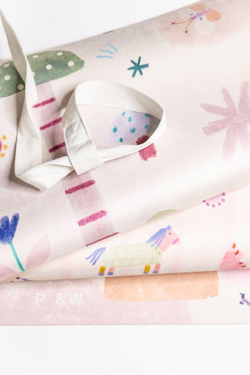LITTLE YOGI Kids Yoga Mat.