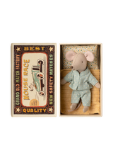 Little brother mouse in matchbox