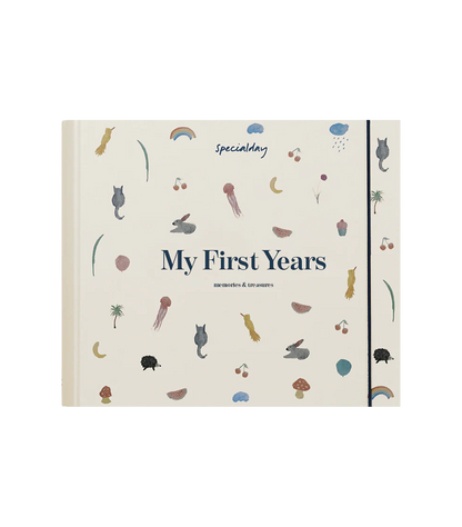 My First Years – cream album – baby journal