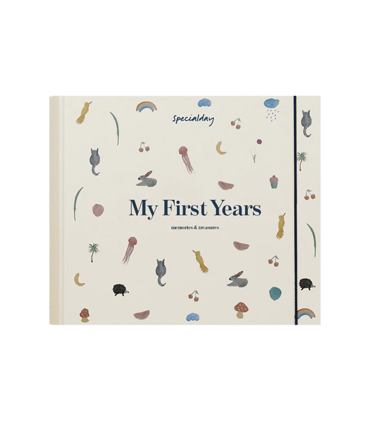 My First Years – cream album – baby journal