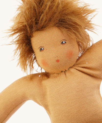 Nanchen Waldorf Doll - Otto Orange Child