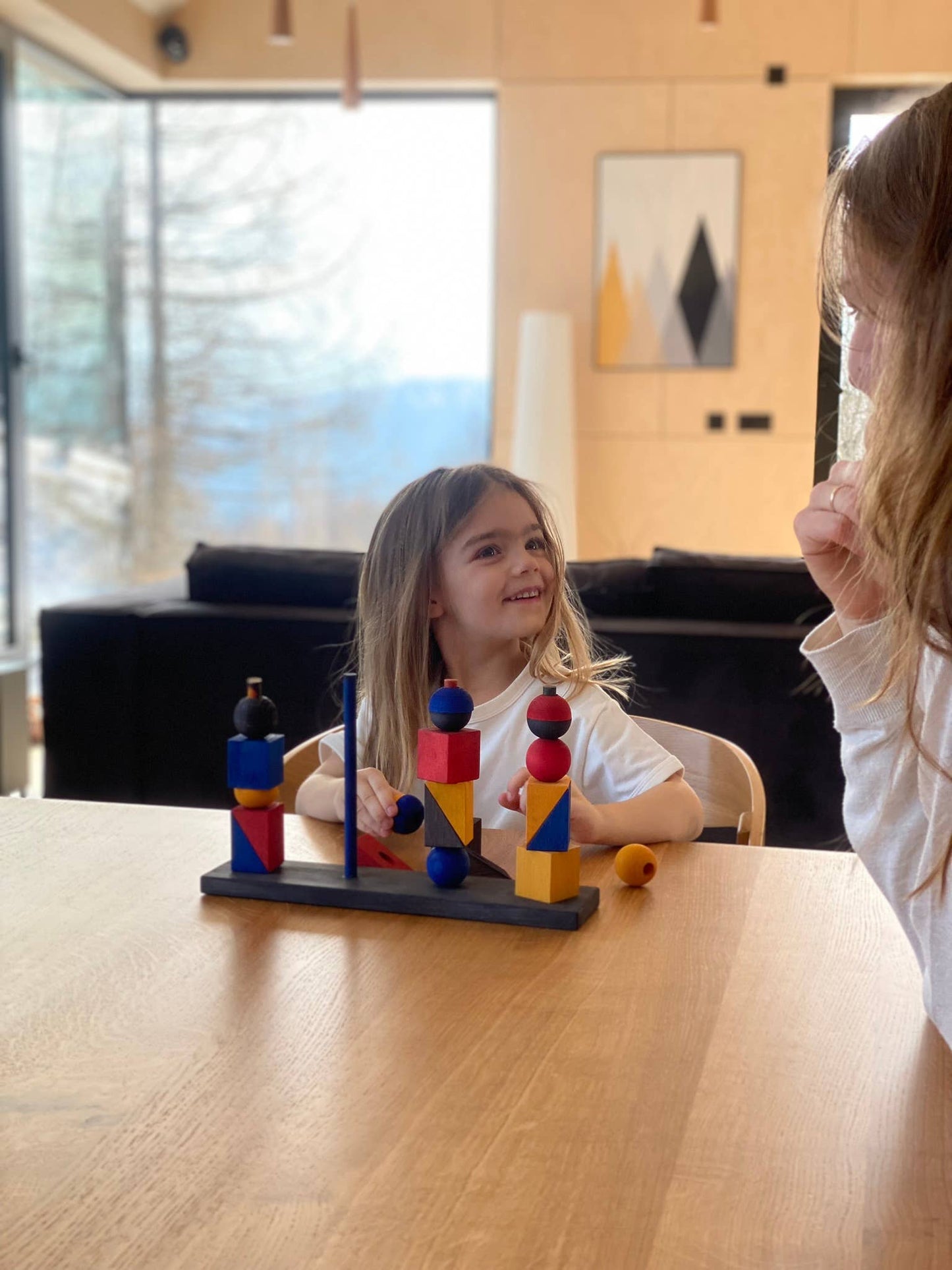 Modern stacking toy X